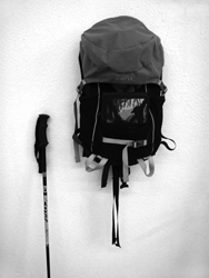 gisèle schindler: backpack & pole // july 2010